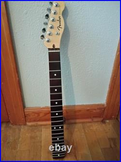 Fender Standard Telecaster Tele NECK + TUNERS Modern C Guitar Part, Laurel