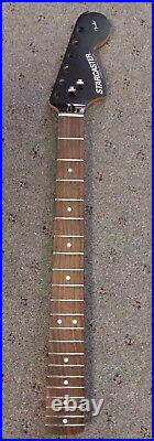 Fender Starcaster Rosewood Guitar Neck Black Headstock