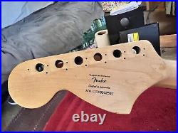 Fender Starcaster Stratocaster Rosewood Neck withBlack Headstock