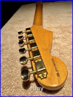 Fender Stevie Ray Vaughan Maple neck with Pau Ferro fretboard and Gold Tuners