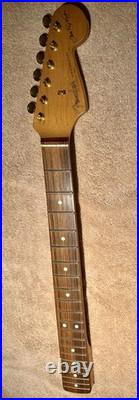 Fender Stevie Ray Vaughan Maple neck with Pau Ferro fretboard and Gold Tuners
