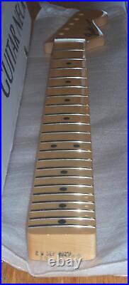 Fender Strat 1 Piece Maple NeckMIMModern C21 M Jumbo Frets9.5 RadiusNew