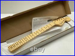 Fender Strat Neck American USA Large 70s HeadStock 22 Jumbo Frets 9.5