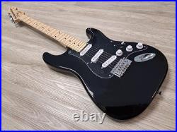 Fender Stratocaster Black Guitar with Gilmour MOD Strat SSS LTD Maple Neck