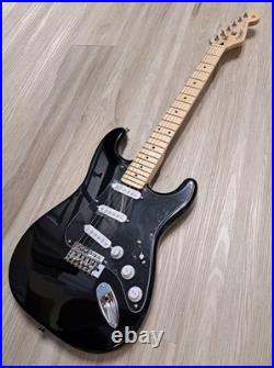 Fender Stratocaster Black Guitar with Gilmour MOD Strat SSS LTD Maple Neck
