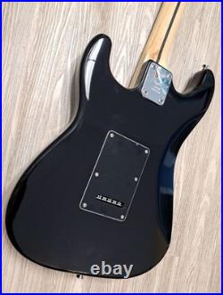 Fender Stratocaster Black Guitar with Gilmour MOD Strat SSS LTD Maple Neck