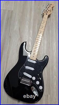 Fender Stratocaster Black Guitar with Gilmour MOD Strat SSS LTD Maple Neck
