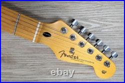 Fender Stratocaster Black Guitar with Gilmour MOD Strat SSS Maple Neck & Gigbag