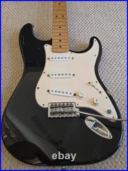 Fender Stratocaster Electric Guitar Black Maple Neck MIM MZ3 Serial