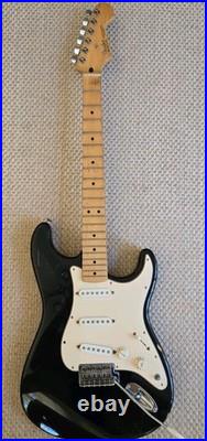 Fender Stratocaster Electric Guitar Black Maple Neck MIM MZ3 Serial