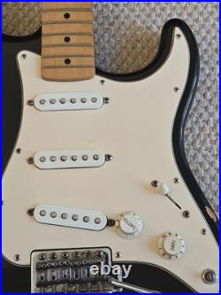 Fender Stratocaster Electric Guitar Black Maple Neck MIM MZ3 Serial