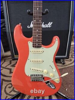 Fender Stratocaster Fiesta red Body with WD Music vintage style neck