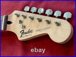 Fender Stratocaster Loaded Guitar Neck MIK Made In Korea w Tuners & String Trees Fender Stratocaster Loaded Guitar Neck MIK Made In Korea w Tuners & String Trees