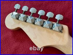 Fender Stratocaster Loaded Guitar Neck MIK Made In Korea w Tuners & String Trees Fender Stratocaster Loaded Guitar Neck MIK Made In Korea w Tuners & String Trees