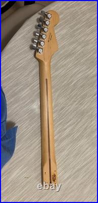 Fender Stratocaster MIM Left handed Neck withF Logo Locking Tuners Mint