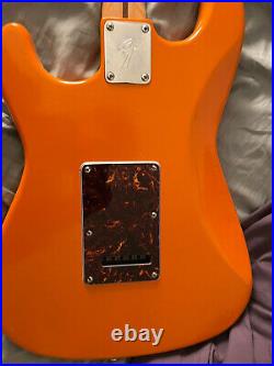 Fender Stratocaster Partscaster Orange Maple Neck And Body Made in USA used HSC