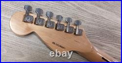 Fender Stratocaster Silver Guitar with Gilmour MOD Strat SSS LTD Maple Neck BLEM