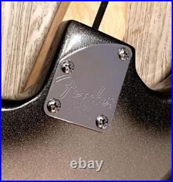 Fender Stratocaster Silver Guitar with Gilmour MOD Strat SSS LTD Maple Neck BLEM