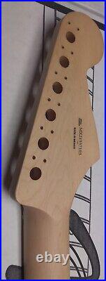 Fender Stratocaster/Strat Reverse Headstock Neck, Maple, 9.5, Modern C