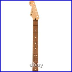 Fender Stratocaster/Strat Reverse Headstock Neck, Pau Ferro, 9.5, Modern C