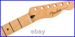 Fender Telecaster/Tele Neck, 22 Medium Jumbo Frets, Maple, 9.5, Modern C Fender Telecaster/Tele Neck, 22 Medium Jumbo Frets, Maple, 9.5, Modern C