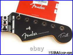 Fender Tom Morello Stratocaster Strat NECK, Black Headstock Floyd Rose Rosewood