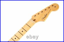Fender USA American Standard Maple Stratocaster Guitar Neck, 22 Med Jumbo Frets