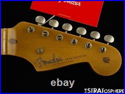 Fender USA Custom Shop 1955 Relic Stratocaster NECK + TUNERS Strat Maple 55