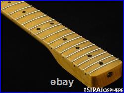 Fender USA Custom Shop 1955 Relic Stratocaster NECK + TUNERS Strat Maple 55
