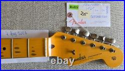 Fender USA Custom Shop Tomatillo II Relic Stratocaster neck & tuners, maple