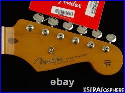 Fender Vintera II 50s RI Stratocaster Strat NECK & TUNERS, 1950s Maple Soft V