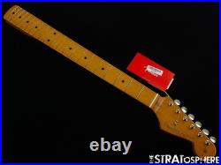 Fender Vintera II 50s RI Stratocaster Strat NECK & TUNERS, 1950s Maple Soft V