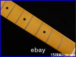 Fender Vintera II 50s RI Stratocaster Strat NECK + TUNERS, 1950s Maple Soft V