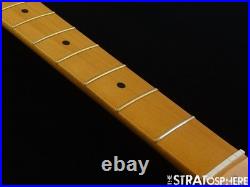 Fender Vintera II 50s RI Stratocaster Strat NECK & TUNERS, 1950s Maple Soft V