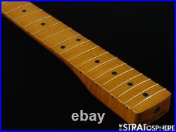 Fender Vintera II 50s RI Stratocaster Strat NECK & TUNERS, 1950s Maple Soft V