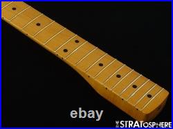 Fender Vintera II 50s RI Stratocaster Strat NECK & TUNERS, 1950s Maple Soft V