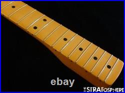 Fender Vintera II 50s RI Stratocaster Strat NECK + TUNERS, 1950s Maple Soft V