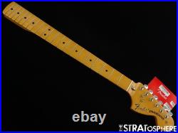 Fender Vintera II 70s RI Stratocaster Strat NECK with TUNERS, 1970s U MN Maple