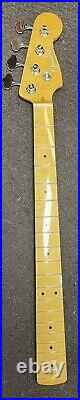 Fender precision bass neck maple fretboard 50's Vintera