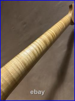 Ferocious Flame Maple Strat Guitar Neck Fits Fender & Warmoth