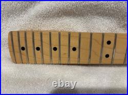 Genuine 75th Anniversary Fender Strat Neck Player Series Maple 22 Fret! 9.5