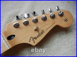 Genuine Fender 75 Anniversary Stratocaster Neck Maple Fretboard Locking Tuners