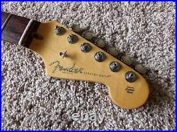 Genuine Fender American Standard Stratocaster Neck & Tuners. 2012. Rosewood
