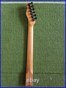 Genuine Fender Parts Telecaster Neck. 12 Flat Oval Roasted Maple. Excellent