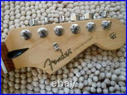 Genuine Fender Player Stratocaster Strat Neck Tuner Pau Ferro 22 Fret Excellent