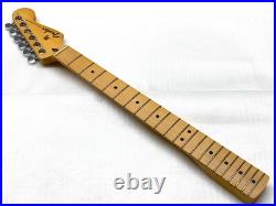 Genuine Fender STANDARD Strat Neck 21 Med Jumbo Frets 9.5 Modern C Maple Genuine Fender STANDARD Strat Neck 21 Med Jumbo Frets 9.5 Modern C Maple