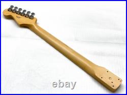 Genuine Fender STANDARD Strat Neck 21 Med Jumbo Frets 9.5 Modern C Maple