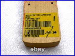Genuine Fender STANDARD Strat Neck 21 Med Jumbo Frets 9.5 Modern C Maple