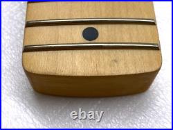 Genuine Fender STANDARD Strat Neck 21 Med Jumbo Frets 9.5 Modern C Maple