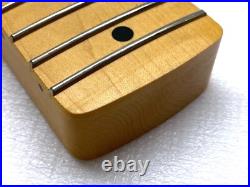 Genuine Fender STANDARD Strat Neck 21 Med Jumbo Frets 9.5 Modern C Maple